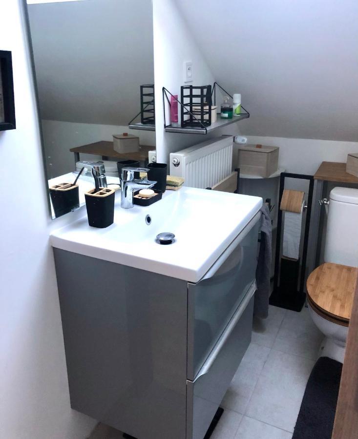Chambre Double Avec Salle De Bain Privative 오세르 외부 사진