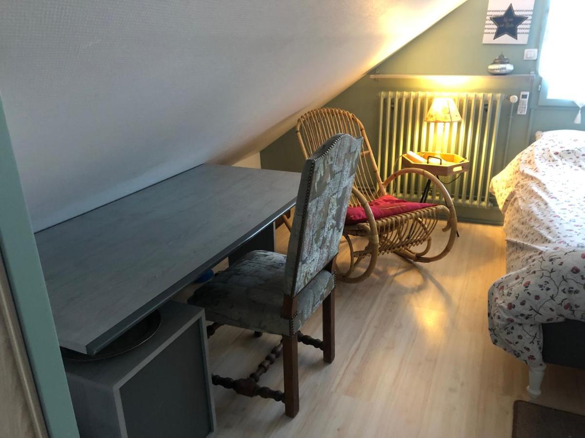 Chambre Double Avec Salle De Bain Privative 오세르 외부 사진