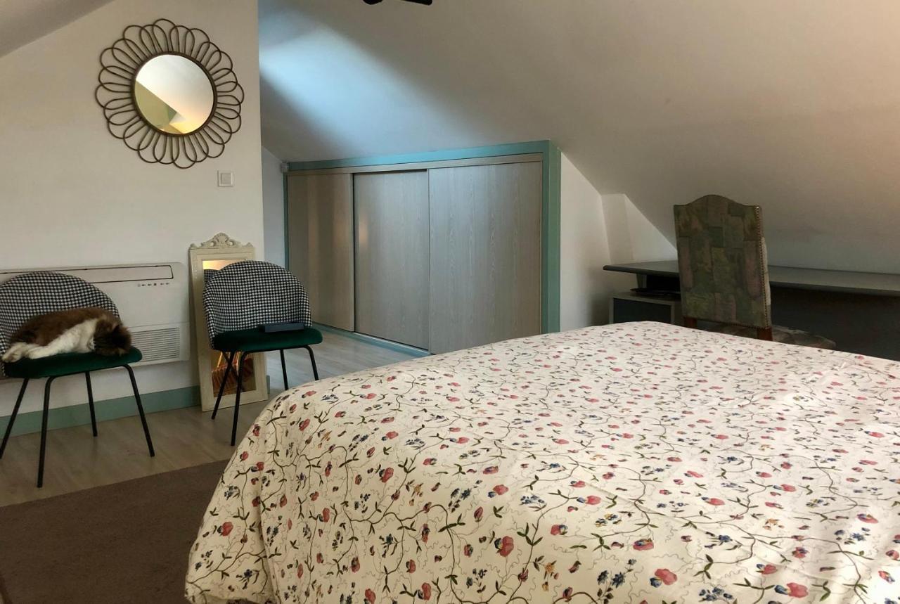 Chambre Double Avec Salle De Bain Privative 오세르 외부 사진