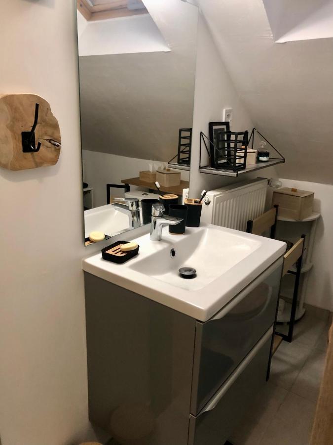 Chambre Double Avec Salle De Bain Privative 오세르 외부 사진